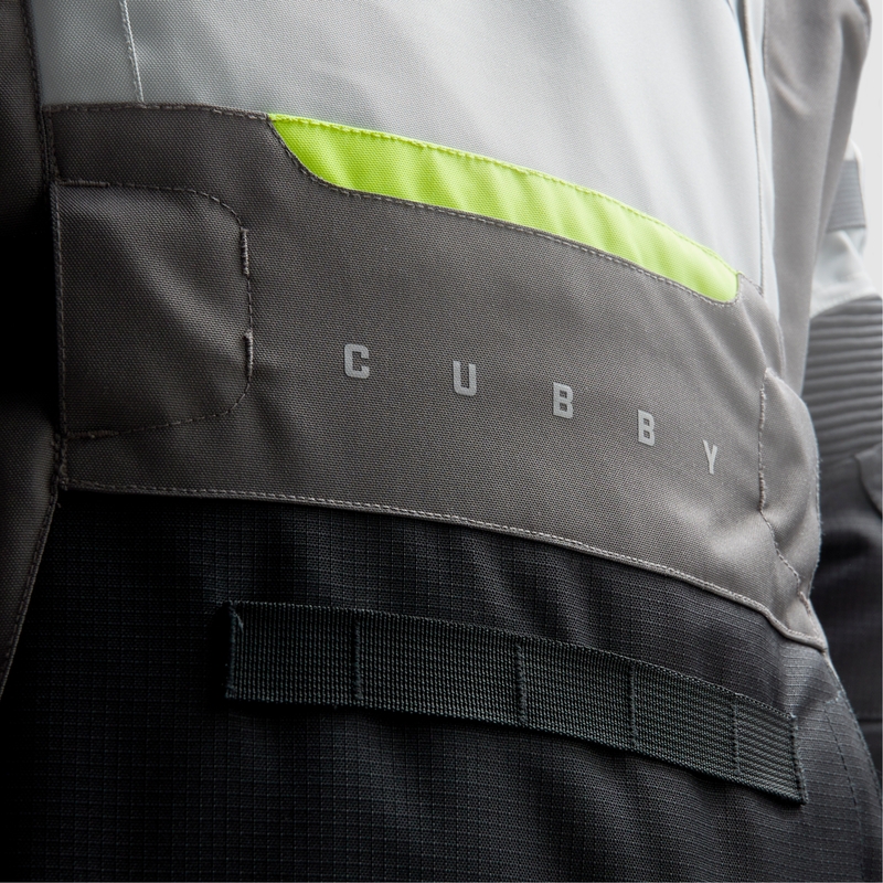 Rebelhorn Cubby V motorjack zwart-grijs-fluogeel