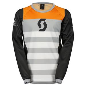 Motorcross kindertrui Scott EVO RACE zwart-oranje