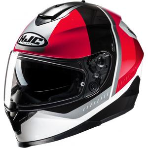 Integraalhelm HJC C70N Alia MC1 wit-grijs-rood-zwart