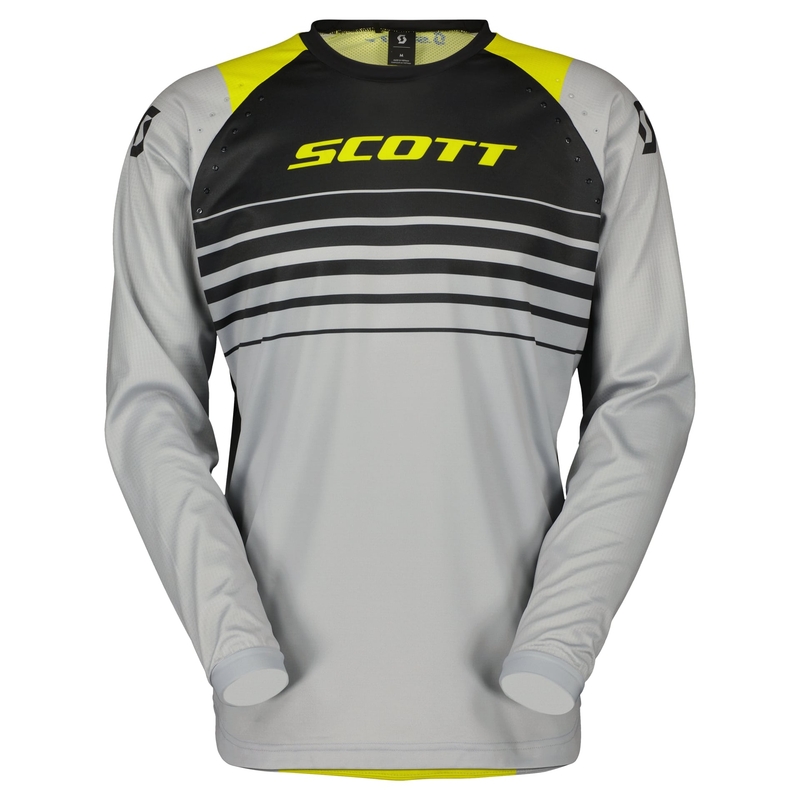 Motorcross trui Scott EVO SWAP grijs-geel