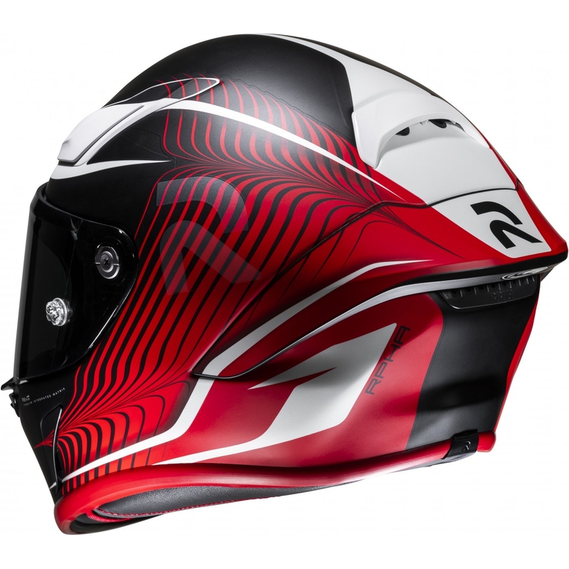 Integraalhelm HJC RPHA 1 Lovis MC1SF rood-zwart-wit uitverkoop