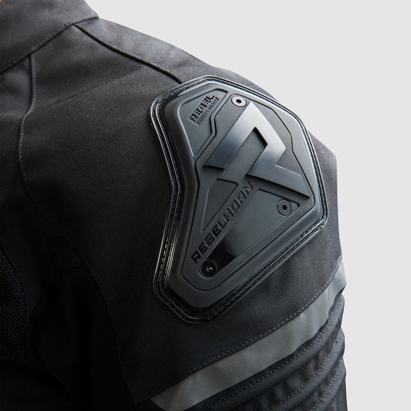 Rebelhorn Vandal Mesh Zwart Motorjack