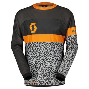Motorcross trui Scott X-PLORE SWAP grijs-oranje