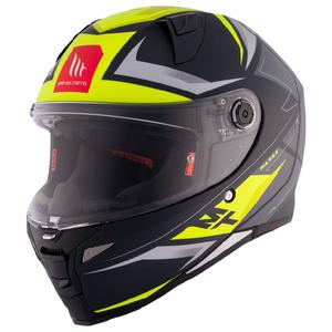MT Revenge 2 Hatax zwart-grijs-fluo geel integraal motorhelm uitverkoop