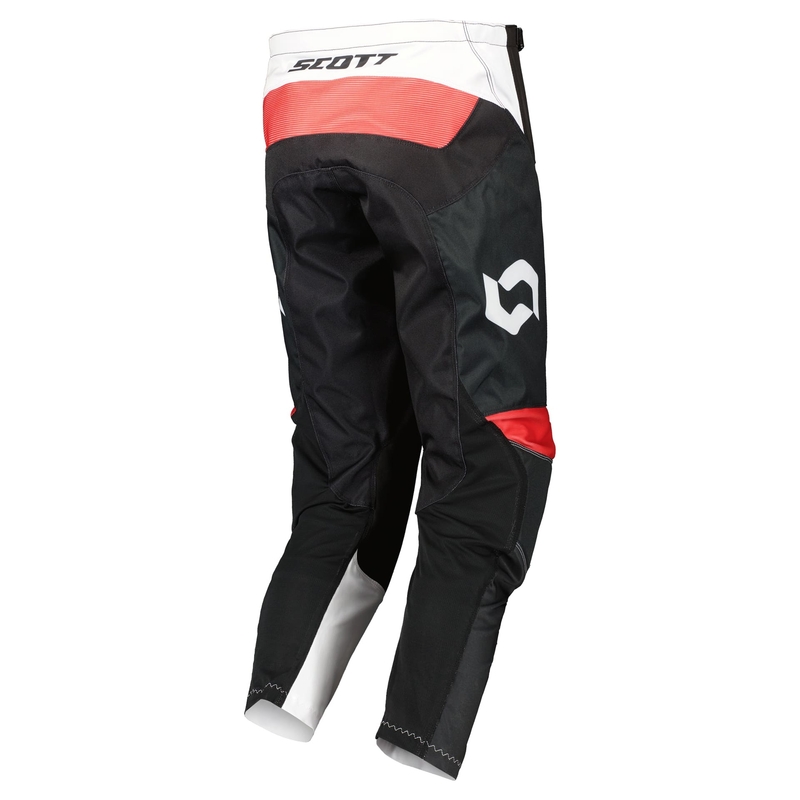 Scott EVO RACE Motorcross Broek wit en rood