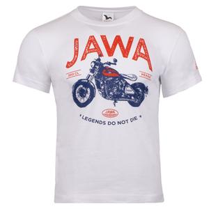 T-shirt Jawa Legend wit