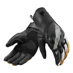 Revit Redhill zwart/gele motorhandschoenen voor dames