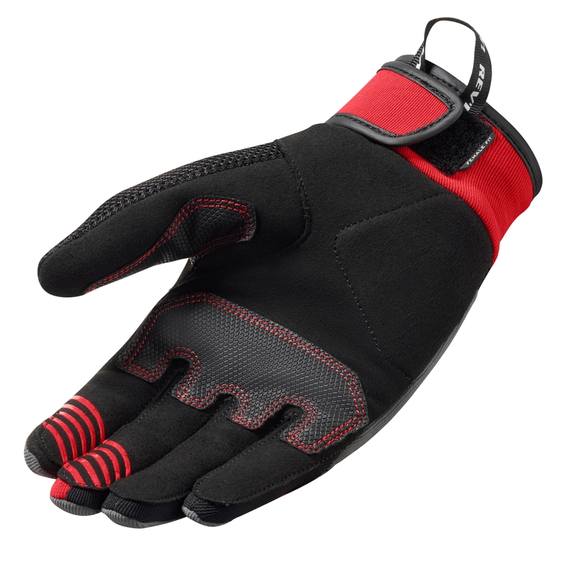 Revit Endo dameshandschoenen grijs en rood