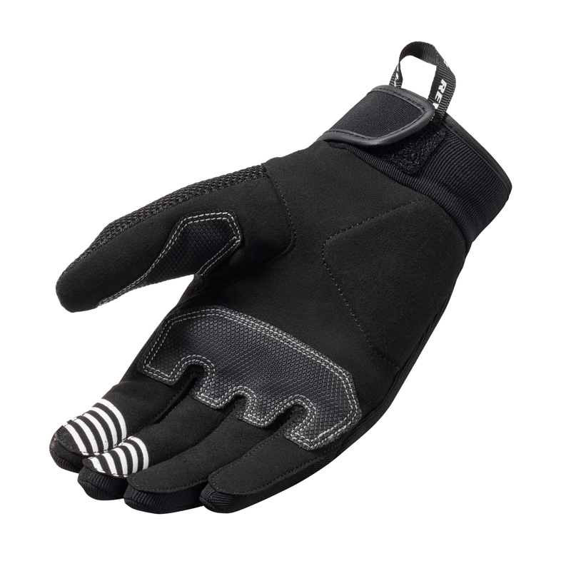 Revit Endo motorhandschoenen zwart/wit