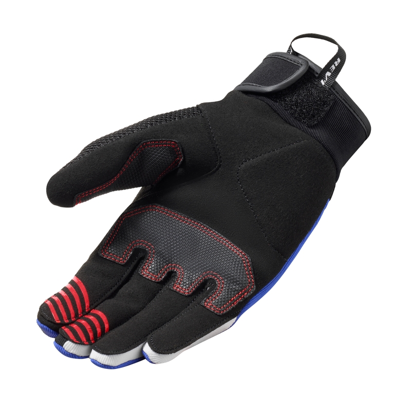 Revit Endo motorhandschoenen zwart en blauw