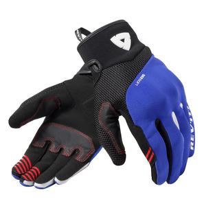 Revit Endo motorhandschoenen zwart en blauw