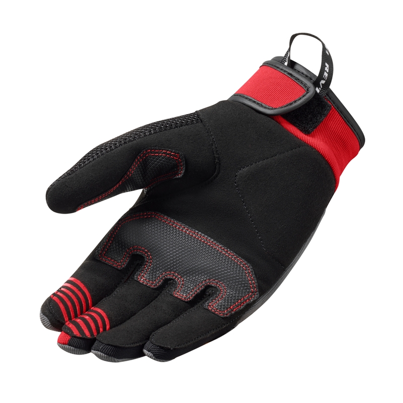 Revit Endo motorhandschoenen grijs en rood