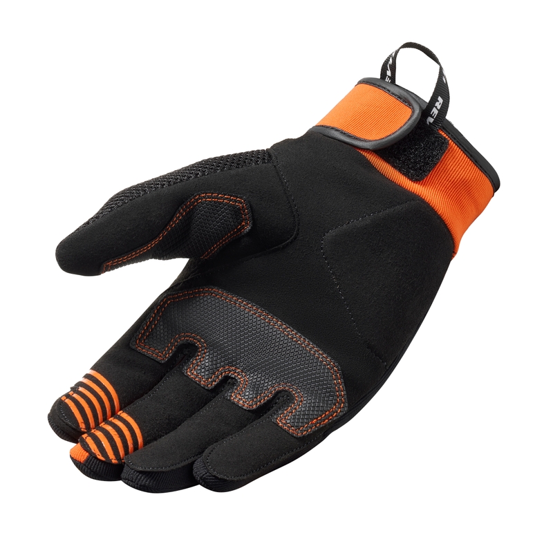 Revit Endo motorhandschoenen zwart-oranje