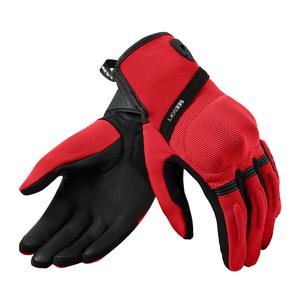 Dames Revit Mosca 2 Motorcycle Handschoenen Rood en Zwart