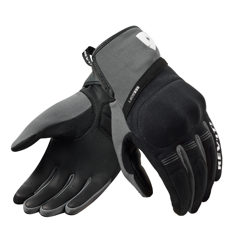 Motorhandschoenen Revit Mosca 2 zwart-grijs