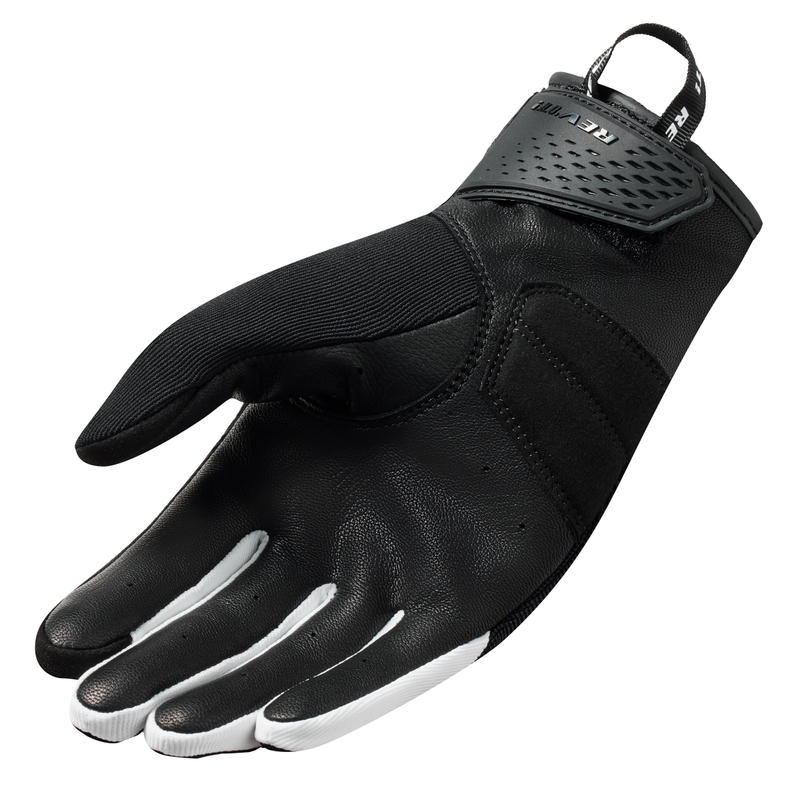 Motorhandschoenen Revit Mosca 2 zwart-wit