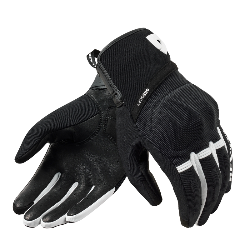 Motorhandschoenen Revit Mosca 2 zwart-wit