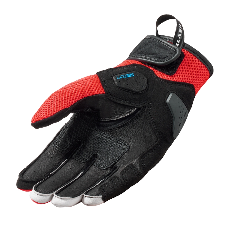 Motorhandschoenen Revit Ritmo zwart-fluorood