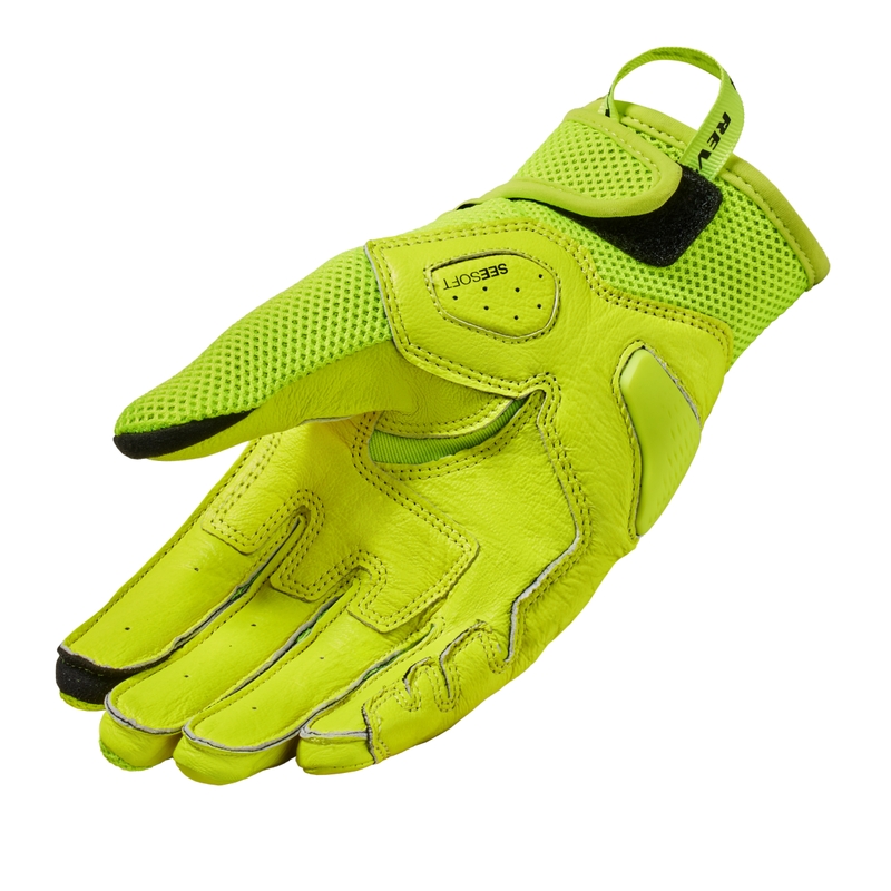 Motorhandschoenen Revit Ritmo fluo geel