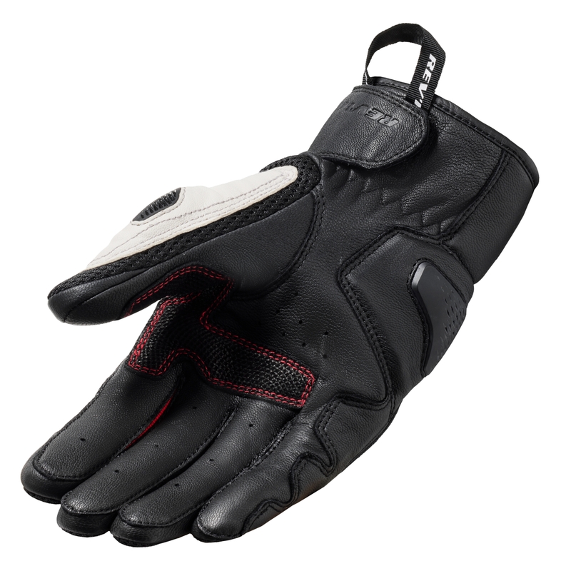 Revit Dirt 4 motorhandschoenen zwart en rood
