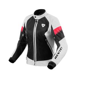 Revit Control Air H2O dames motorjack zwart-wit