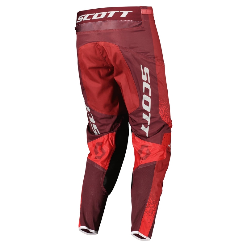 Scott PODIUM PRO Motorcrossbroek rood-grijs