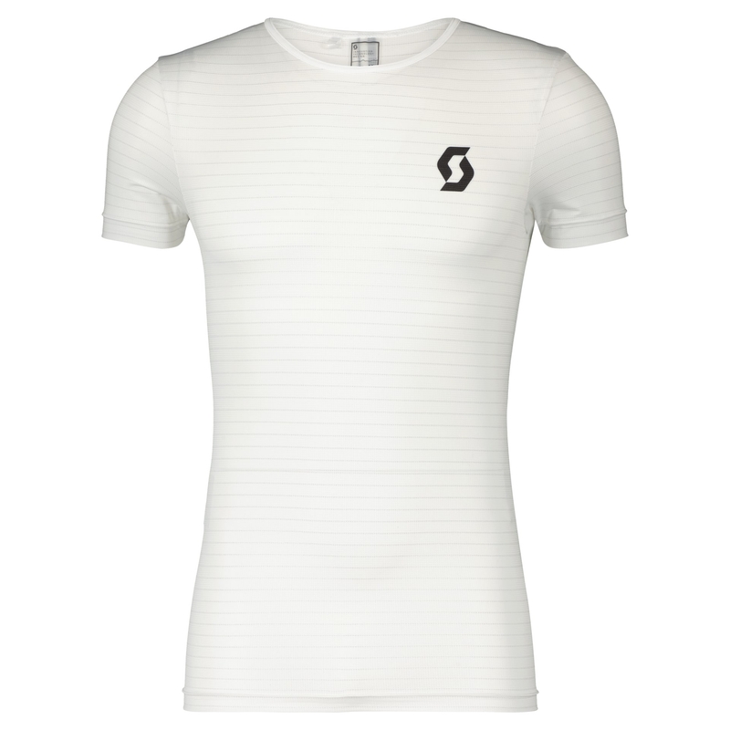 Thermisch T-shirt Scott UNDERWEAR CARBON wit-zwart
