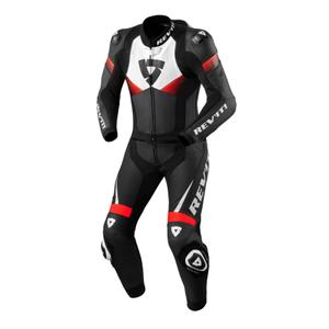 Revit Combi Argon 2 zwart-fluorode leren jumpsuit