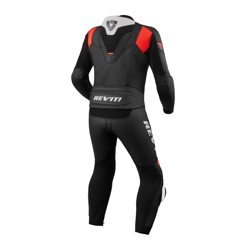 Revit Combi Argon 2 zwart-fluorode leren jumpsuit