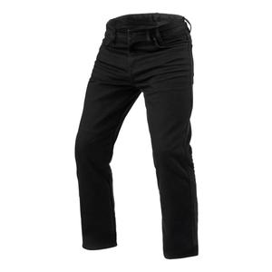 Revit Lombard 3 RF Zwarte Verlengde Motorfiets Jeans