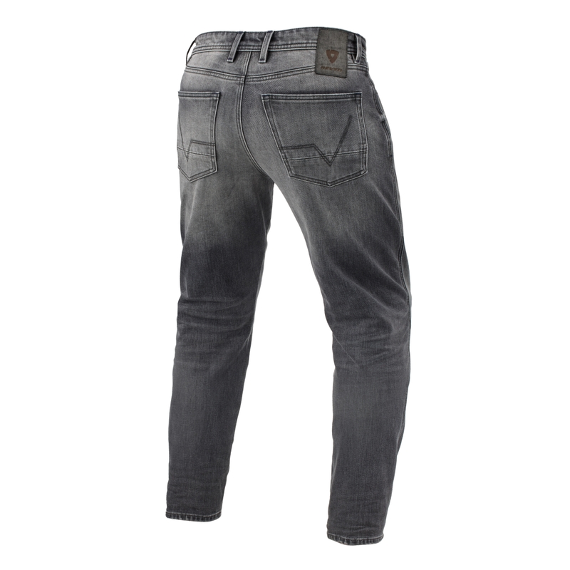 Motorjeans Revit Ortes TF medium grijs