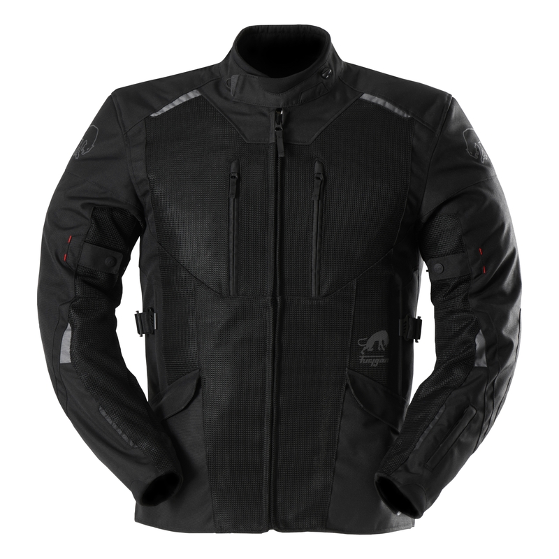 Motorjas Furygan BROOKS VENTED+ zwart