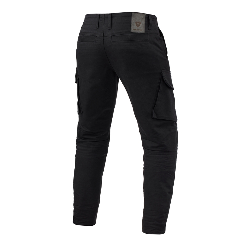 Revit Cargo 2 TF Zwarte Motorfiets Jeans