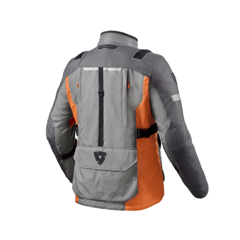 Motorjas Revit Sand 4 H2O grijs-oranje uitverkoop