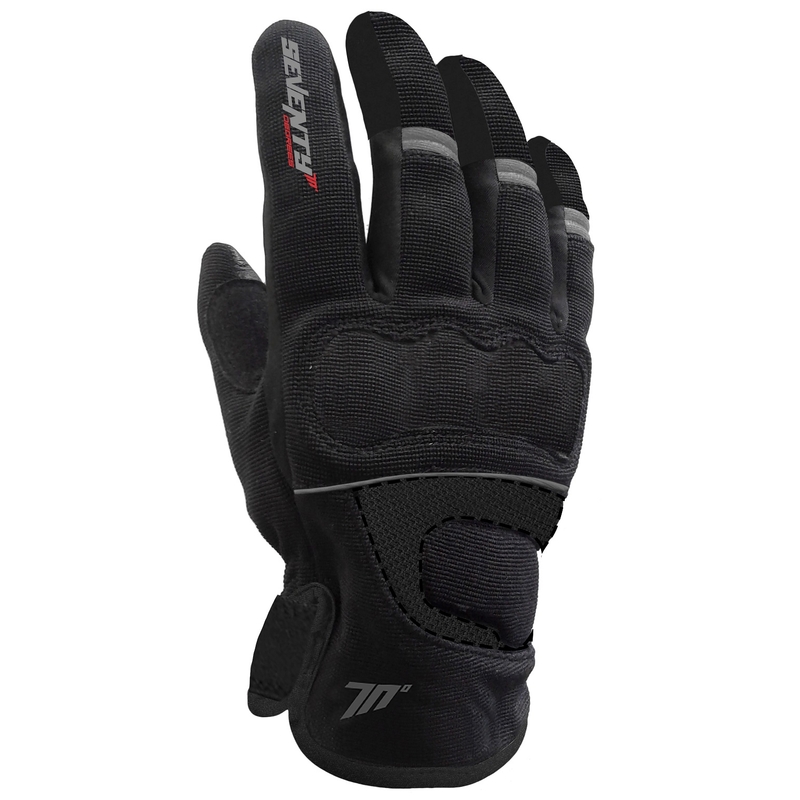 Dames motorhandschoenen SEVENTY DEGREES SD-C45 zwart