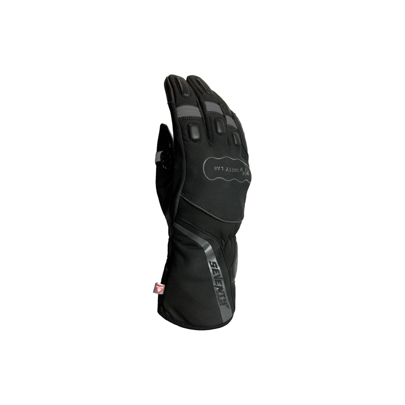 Motorhandschoenen SEVENTY DEGREES SD-T7 zwart-grijs