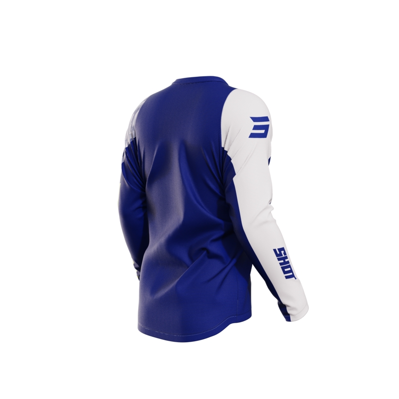 Motorcross trui Shot Matrix blauw uitverkoop