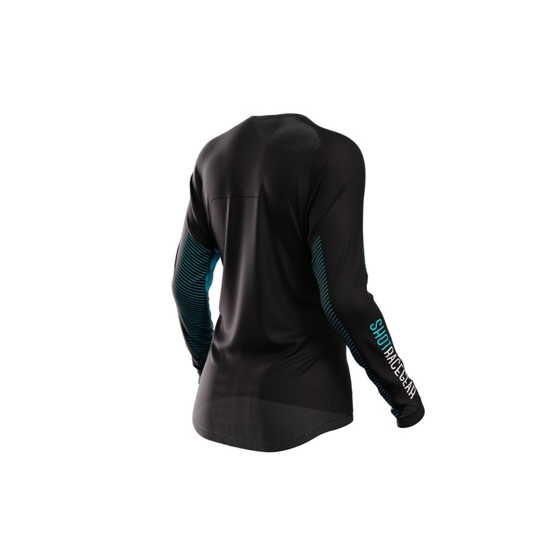Dames motocrosstrui Shot Venus blauw uitverkoop