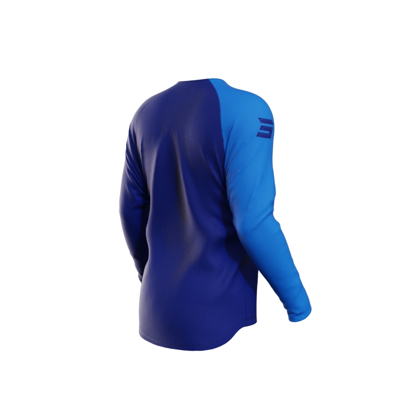Motorcross trui Shot Squad blauw uitverkoop