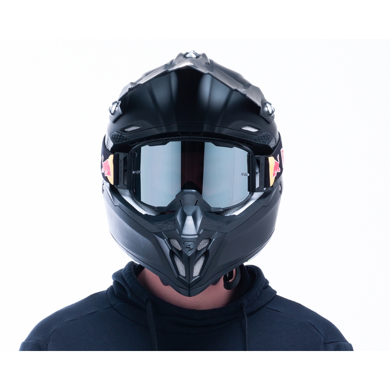 Motorcrossbril Red Bull Spect STRIVE S zwart met rookglas