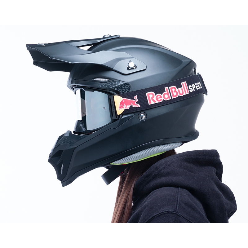 Motorcrossbril Red Bull Spect STRIVE S zwart met rookglas