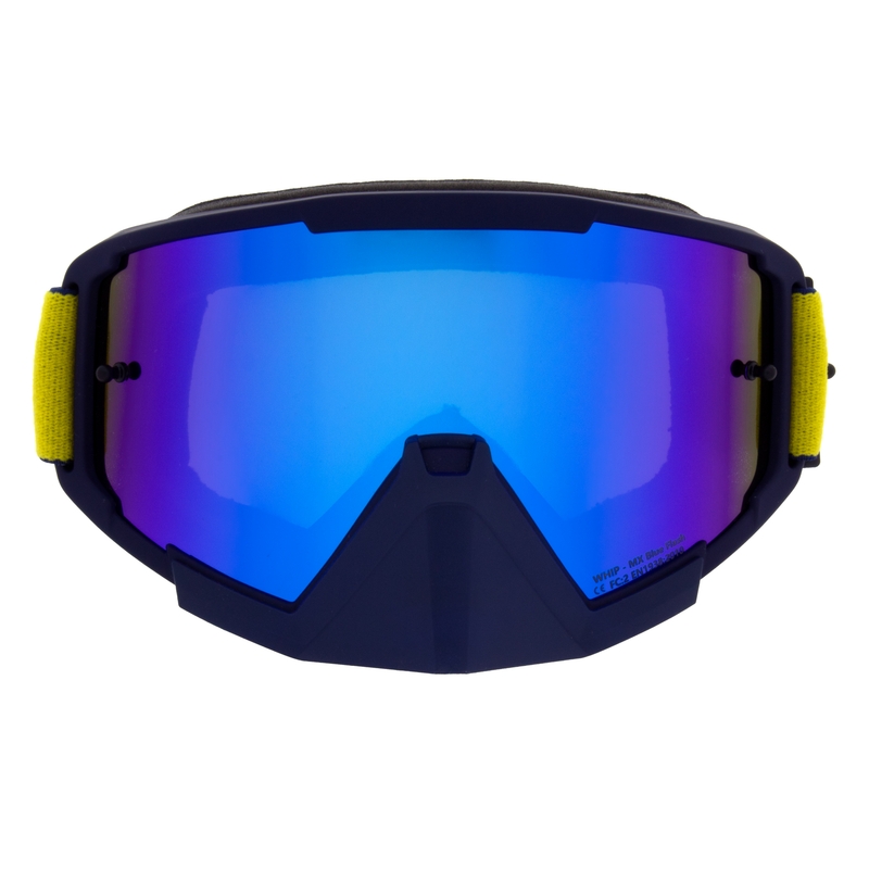 Motorcrossbril Red Bull Spect WHIP blauw met blauwe lens