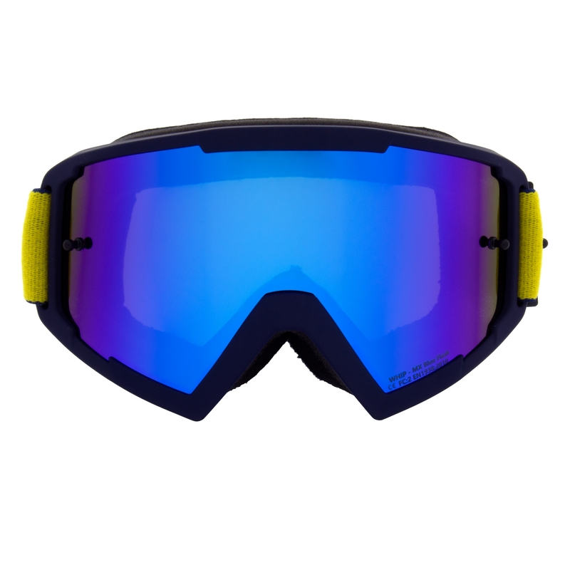 Motorcrossbril Red Bull Spect WHIP blauw met blauwe lens