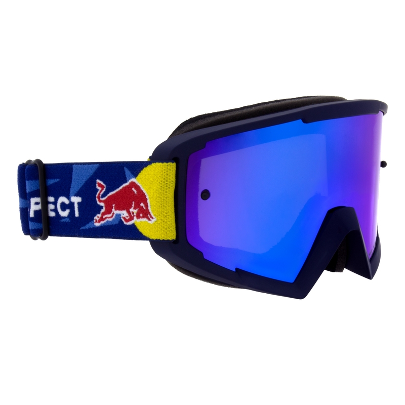 Motorcrossbril Red Bull Spect WHIP blauw met blauwe lens