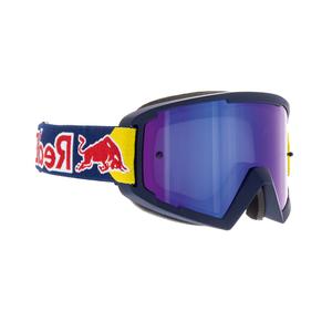 Motorcrossbril Red Bull Spect WHIP donkerblauw met blauwe lens
