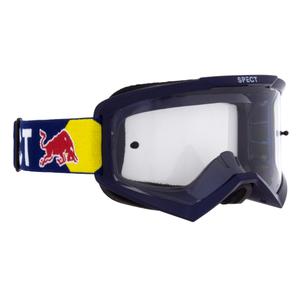 Motorcrossbril Red Bull Spect EVAN blauw met heldere lens