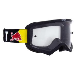 Motorcrossbril Red Bull Spect EVAN zwart met heldere lens