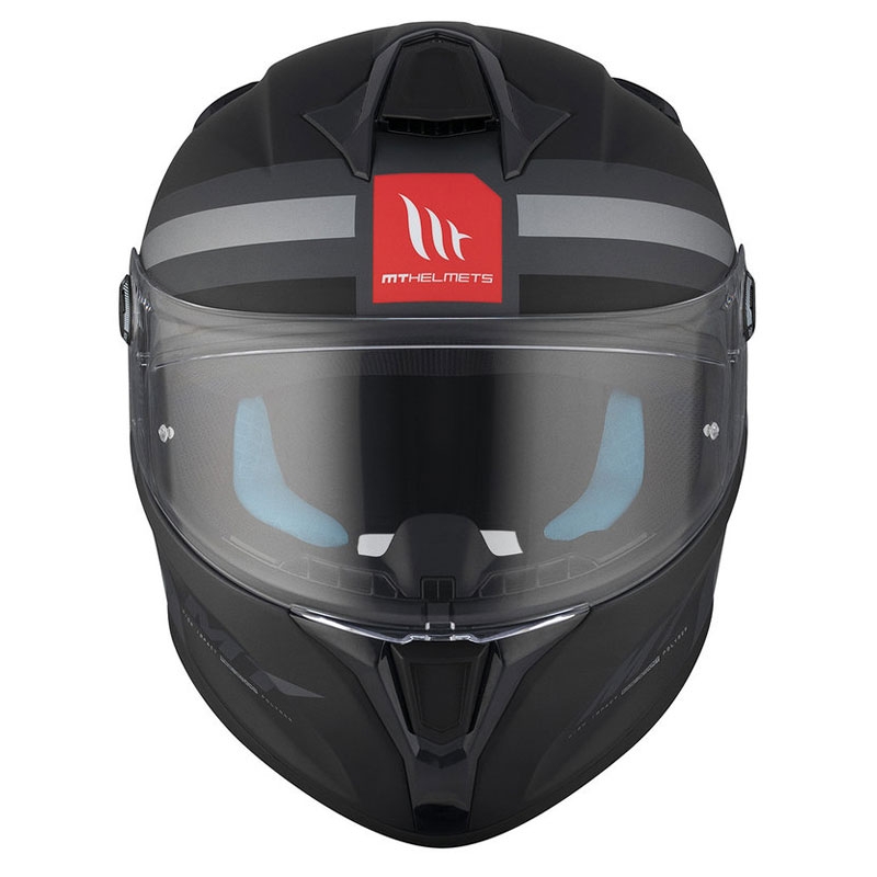 MT TARGO S BRITAIN C2 integraal motorhelm mat zwart-grijs