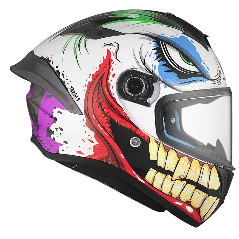 MT TARGO S JOKE A5 integraal motorhelm wit-zwart-rood