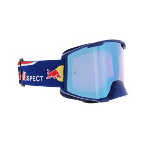 Motorcrossbril Red Bull Spect STRIVE S blauw met blauwe lens